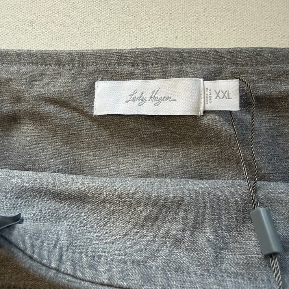 NWT Walter Hagen Performance Skort Golf Pickleball Heather Grey Pockets XXL - Picture 6 of 8